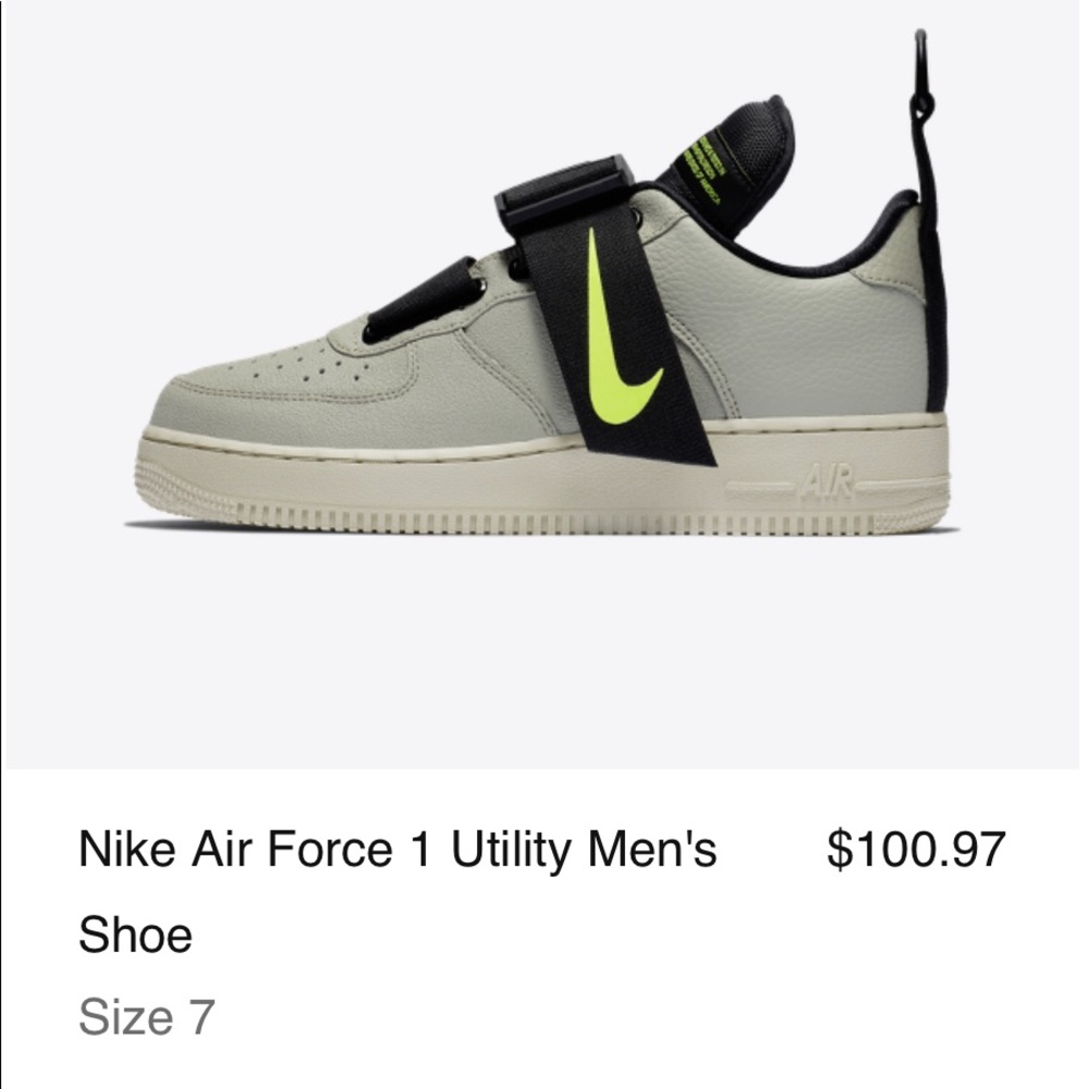 Nike Air Force One Utility- Never Worn